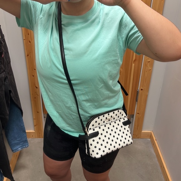 kate spade crossbody purse with polka dot pattern - Picture 4 of 4